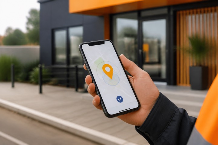 Picagem GPS e assiduidade no HEXAMIND Pro+